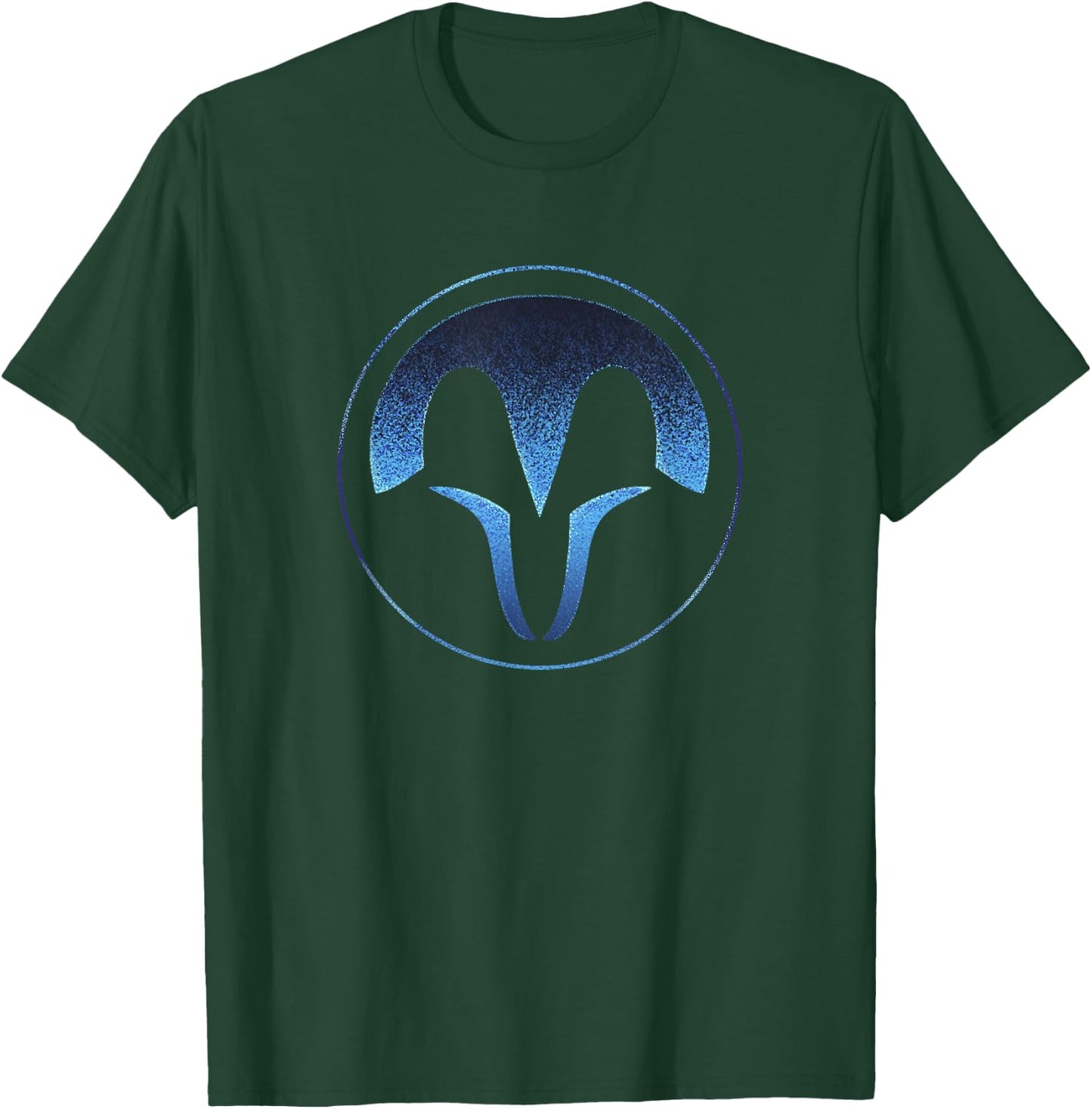 Star Wars Clone Wars Night Owls Large Blue Emblem T-Shirt - T-Shirt | Forest