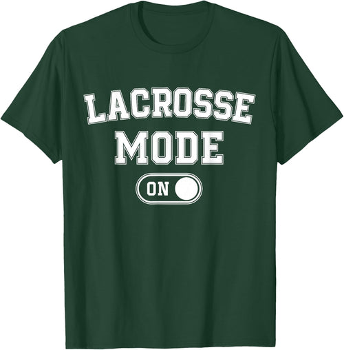 Lacrosse Mode On Funny Lax Player Gift Coach Instructor