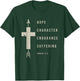 Vintage Hope Character Endurance Scripture Romans 5:3 Jesus T-Shirt - T-Shirt | Forest