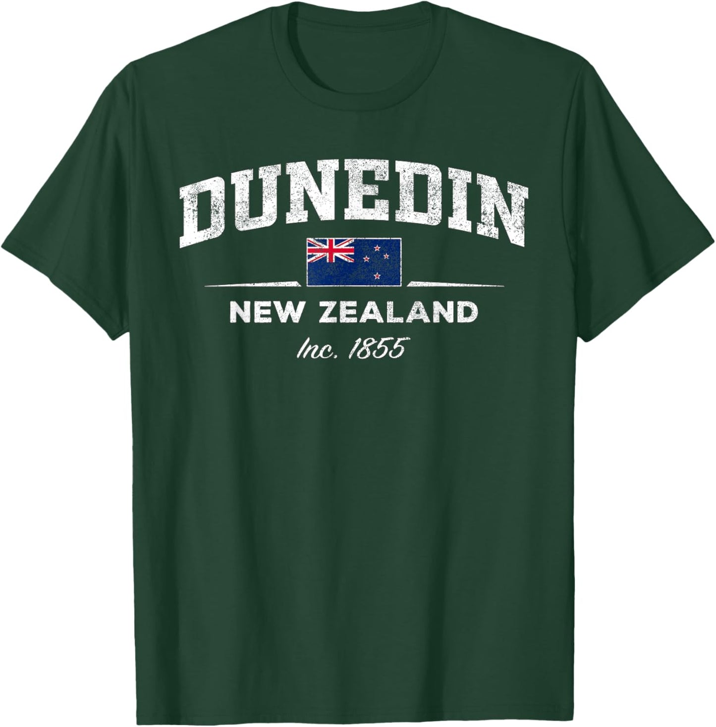 Dunedin New Zealand T-Shirt - T-Shirt | Forest