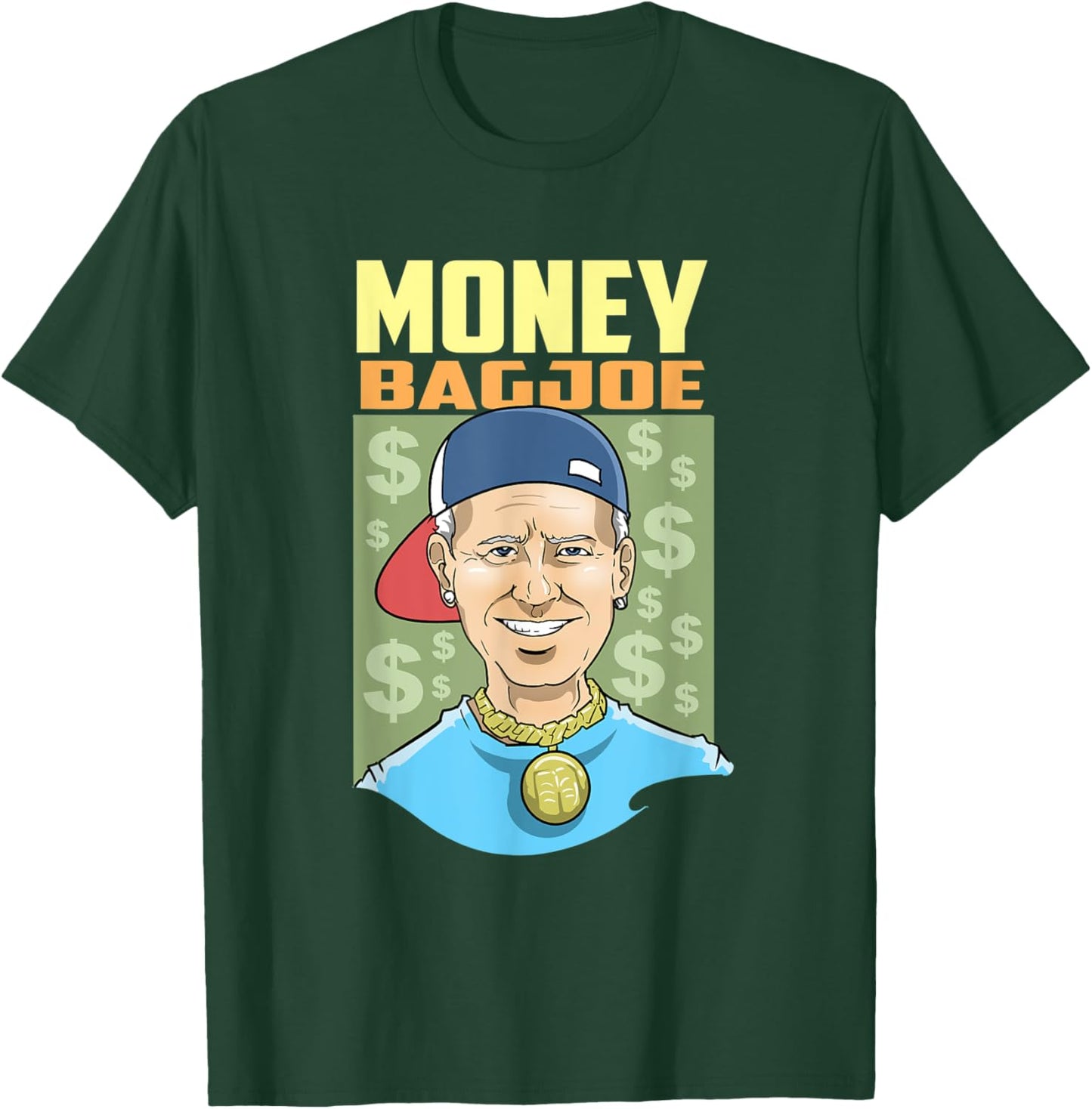 Moneybag joe biden where that stimulus stimmy check at T-Shirt - T-Shirt | Forest
