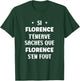Name Florence t'énerve Humour Personalised Name Florence , Black, Female X-Small T-Shirt - T-Shirt | Forest