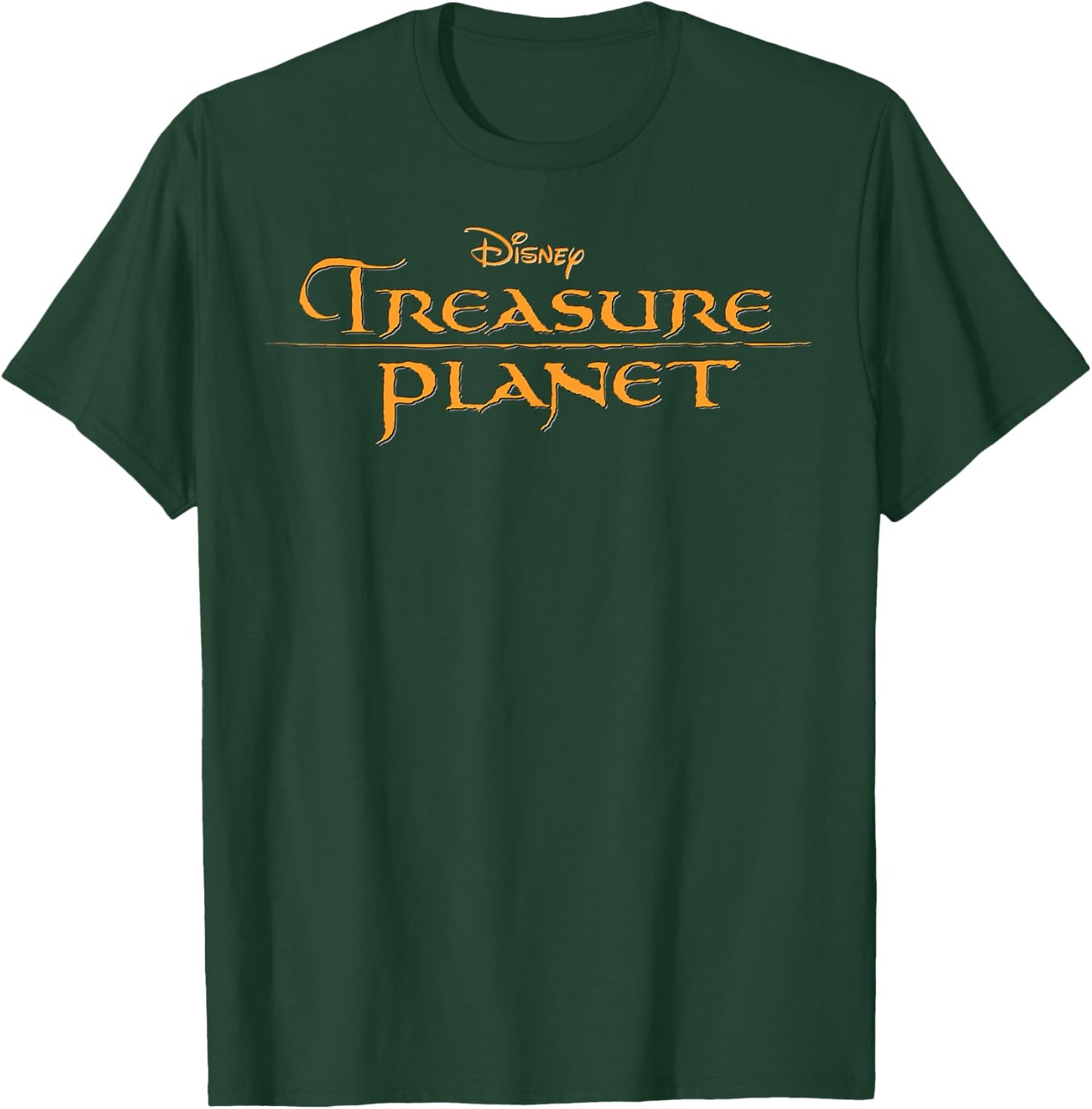 Disney Treasure Planet Title Logo T-Shirt - T-Shirt | Forest