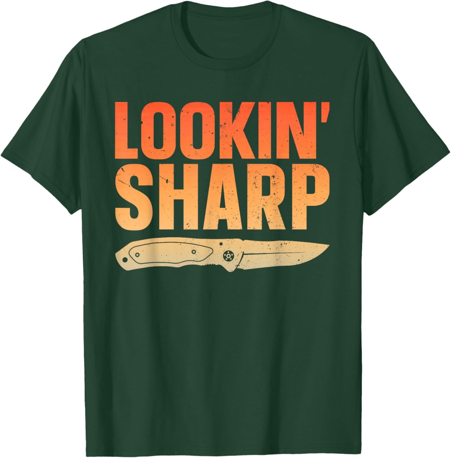 Pocket Knife Art Women Knife Lover Knife Collector T-Shirt - T-Shirt | Forest