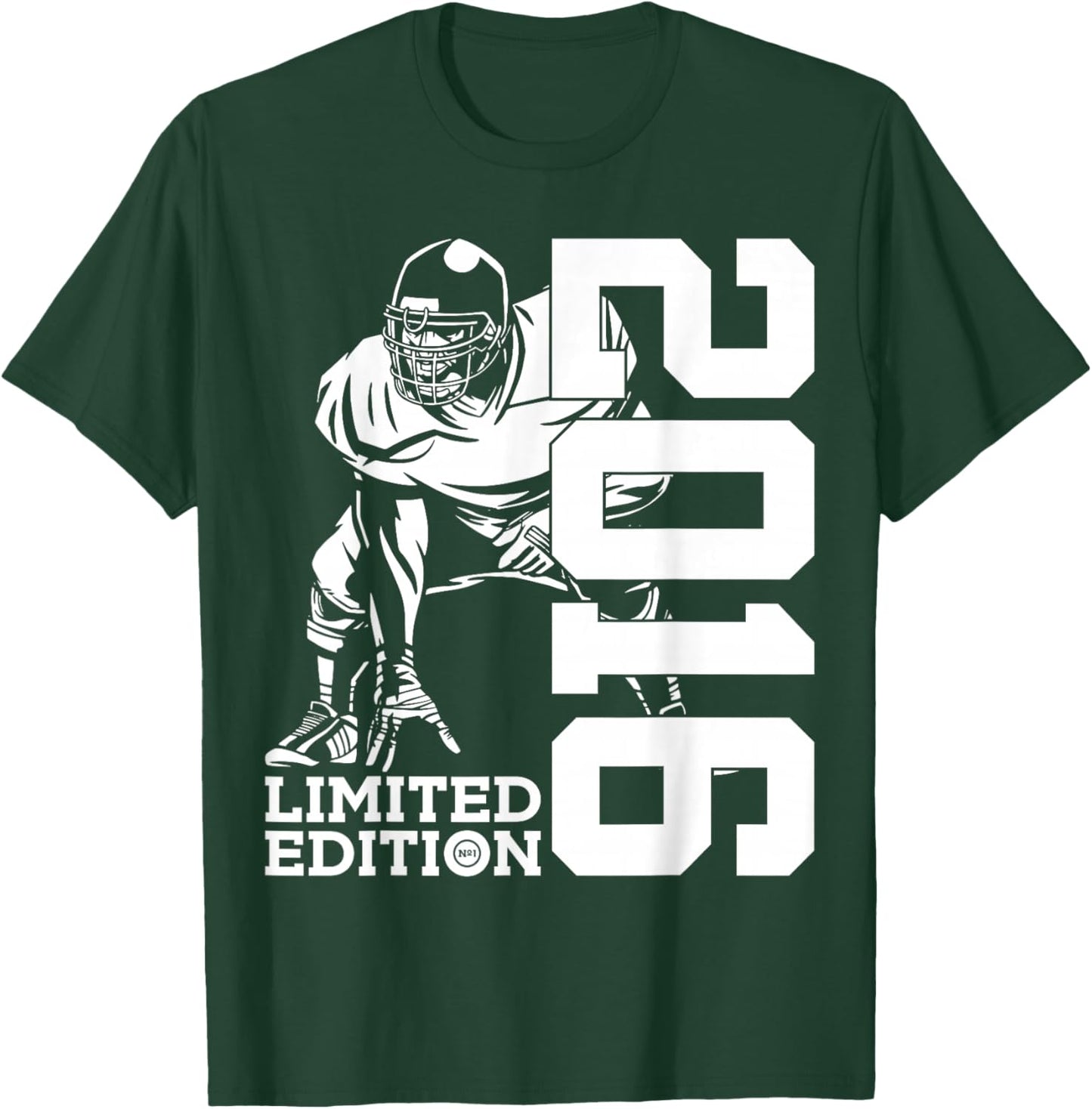 9th BIRTHDAY FOOTBALL LIMITED EDITION 2016 FOOTBALL T-Shirt - T-Shirt | Forest