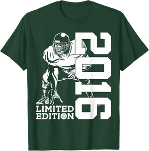 9th BIRTHDAY FOOTBALL LIMITED EDITION 2016 FOOTBALL T-Shirt - T-Shirt | Forest