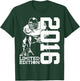 9th BIRTHDAY FOOTBALL LIMITED EDITION 2016 FOOTBALL T-Shirt - T-Shirt | Forest
