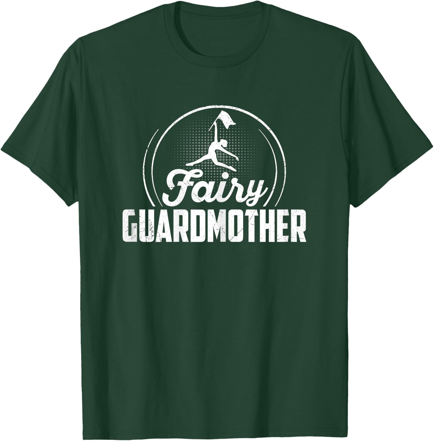 Fairy Guardmother - Mother's Day Funny Color Guard's Mom Pun T-Shirt - T-Shirt | Forest
