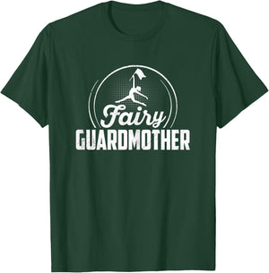 Fairy Guardmother - Mother's Day Funny Color Guard's Mom Pun T-Shirt - T-Shirt | Forest