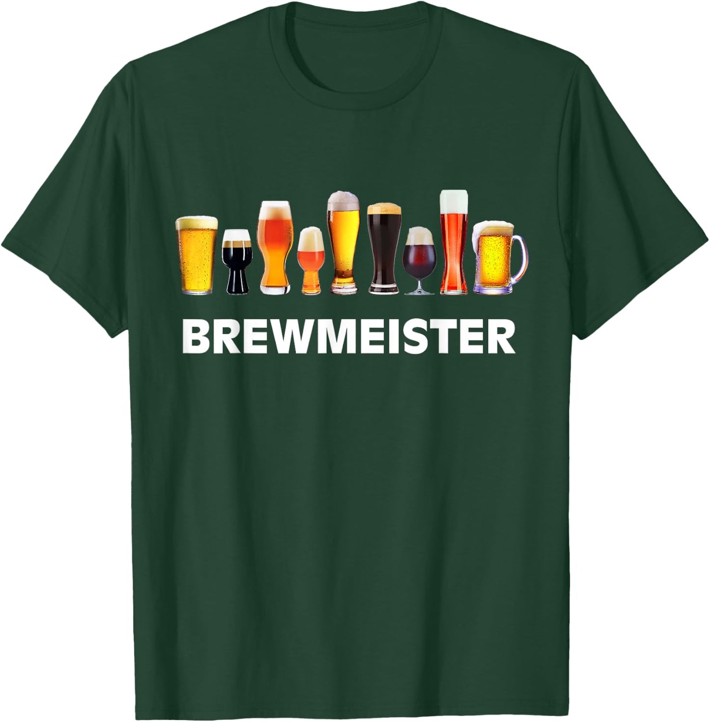 Craft Beer Lover Brewmeister T-Shirt - T-Shirt | Forest