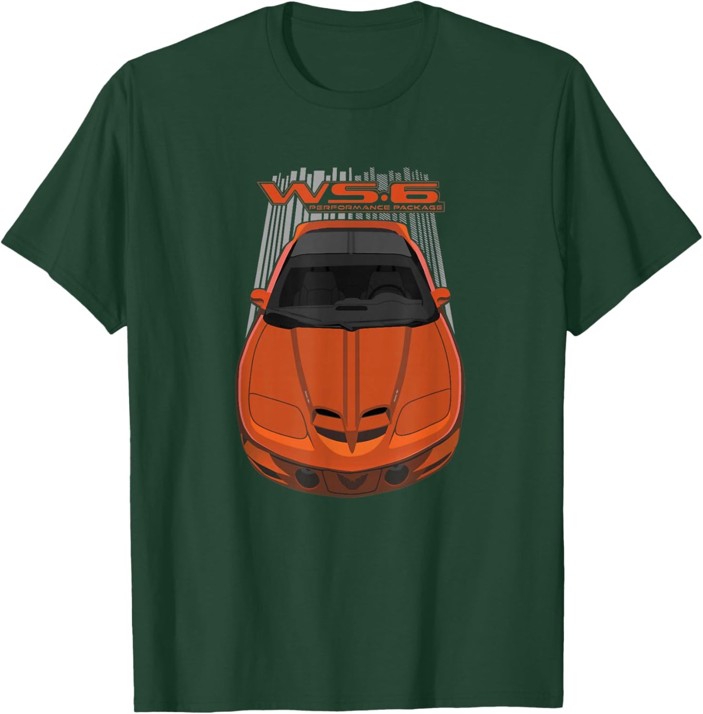 Bandit Trans Am WS6 4thgen orange T-Shirt - T-Shirt | Forest