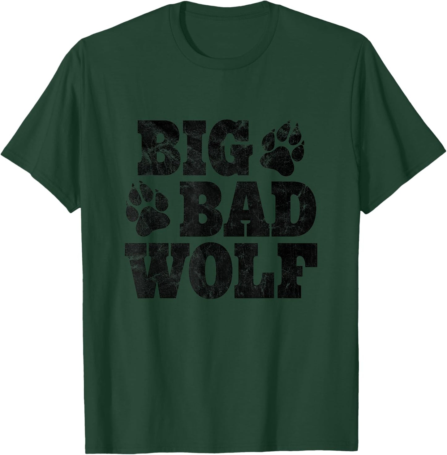 Big Bad Wolf Halloween Shirt Halloween Costume Men Women T-Shirt - T-Shirt | Forest
