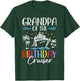 Grandpa of the Birthday Cruiser Funny Cruise Birthday T-Shirt - T-Shirt | Forest