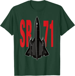 SR-71 Blackbird T-Shirt - T-Shirt | Forest