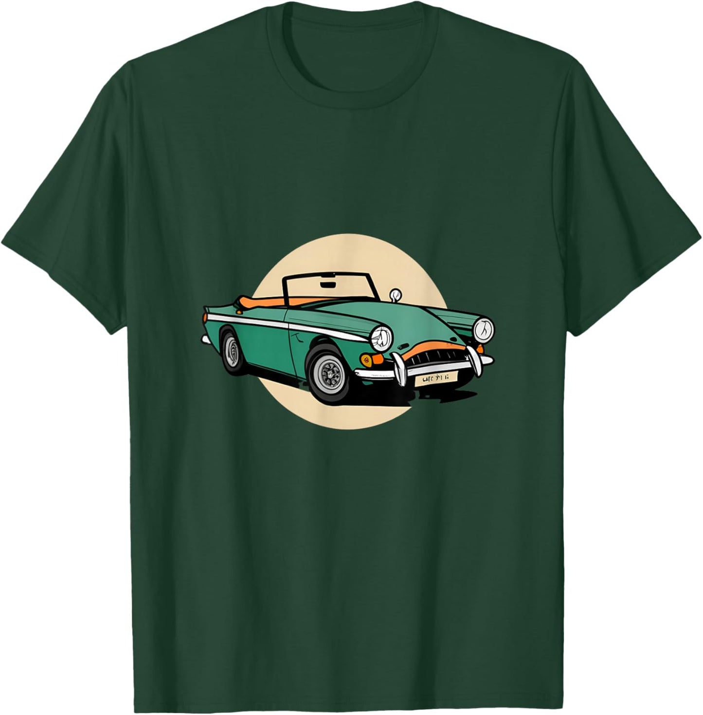 1960's Sunbeam Alpines Tiger V8 T-Shirt - T-Shirt | Forest