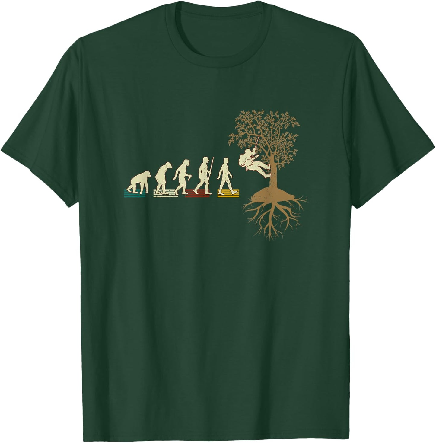 Arborist Gifts Tree Trimmer - Men's Black Classic Fit Short Sleeve - Funny Arborist Gift , Husband, Dad, Friend - Solid with Letter Print - Size Small T-Shirt - T-Shirt | Forest