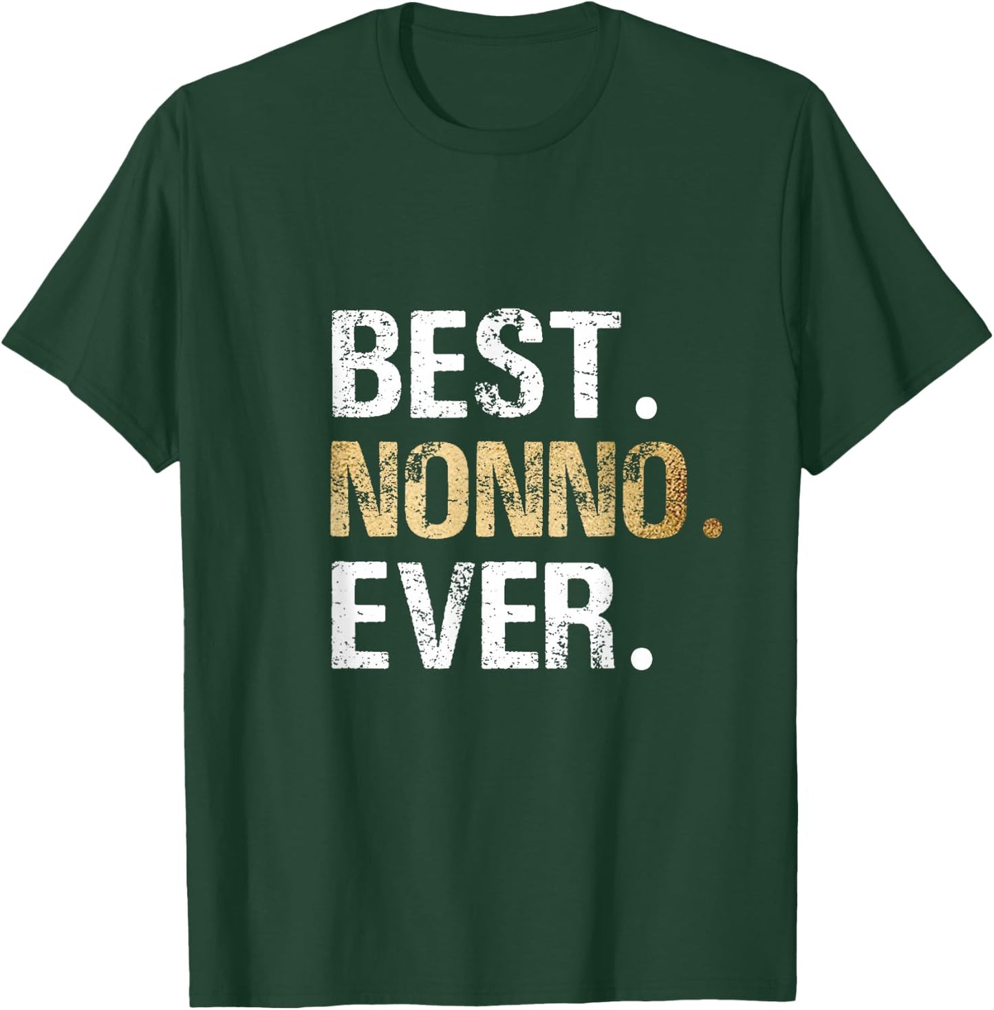 Nonno Gift from Granddaughter Grandson Best Nonno T-Shirt - T-Shirt | Forest
