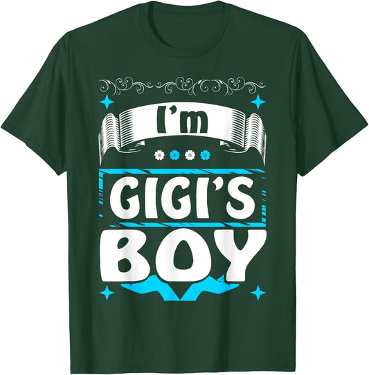 Gigi Boy Infant Toddler Gift Funny T-Shirt - T-Shirt | Forest