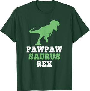 PawPawSaurus Rex Dino Dinosaur Funny Paw-Paw-Saurus PawPaw T-Shirt - T-Shirt | Forest