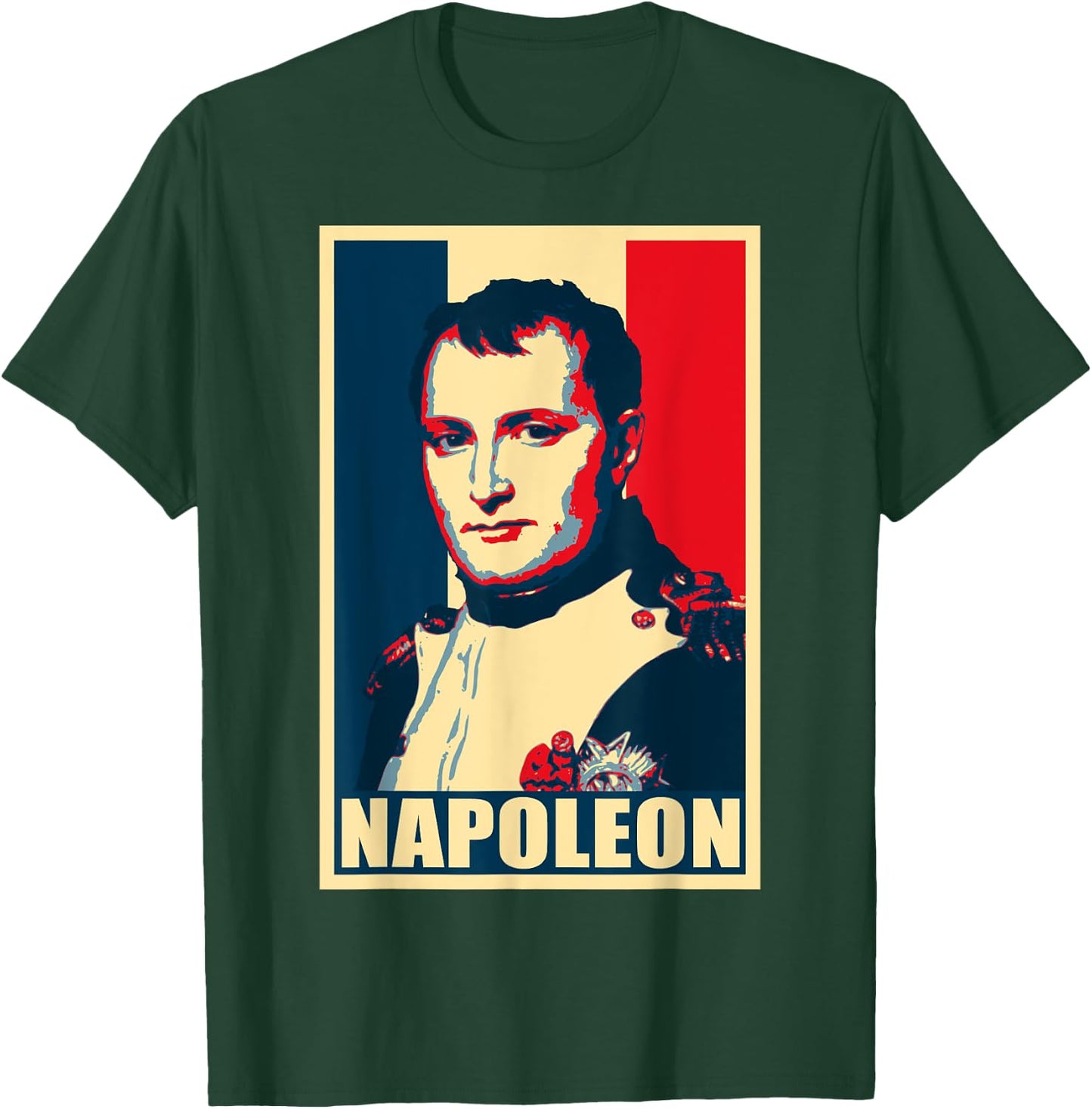 Napoleon Propaganda Poster Pop Art T-Shirt - T-Shirt | Forest
