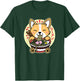 Kawaii Ramen Cute Anime Dog Corgi Japanese Noodles Drk T-Shirt - T-Shirt | Forest
