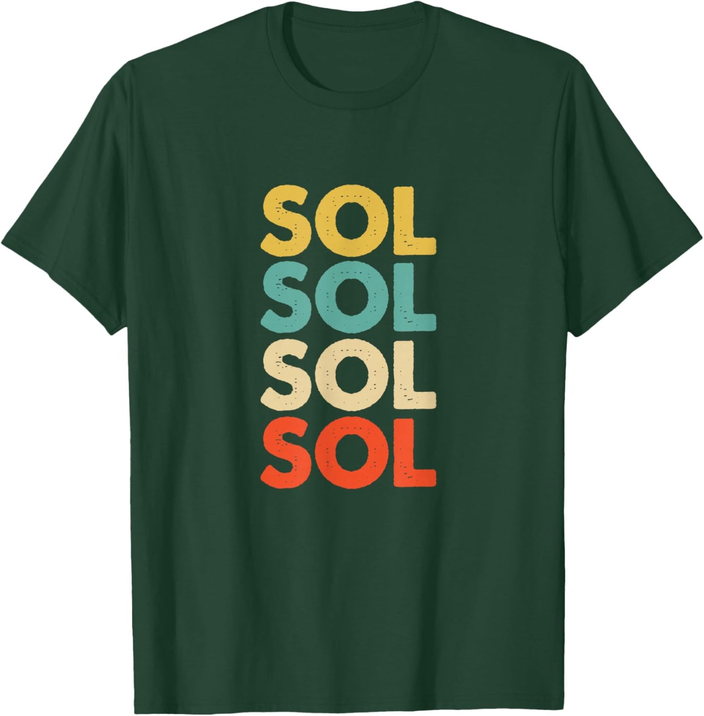 Sol Name T-Shirt - T-Shirt | Forest