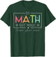 Do Math Not Magic Funny Math Teacher Back to School T-Shirt - T-Shirt | Forest