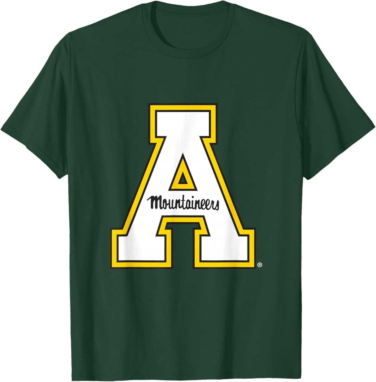 App State Mountaineers | Official University NCAA | PPAPP033 T-Shirt - T-Shirt | Forest