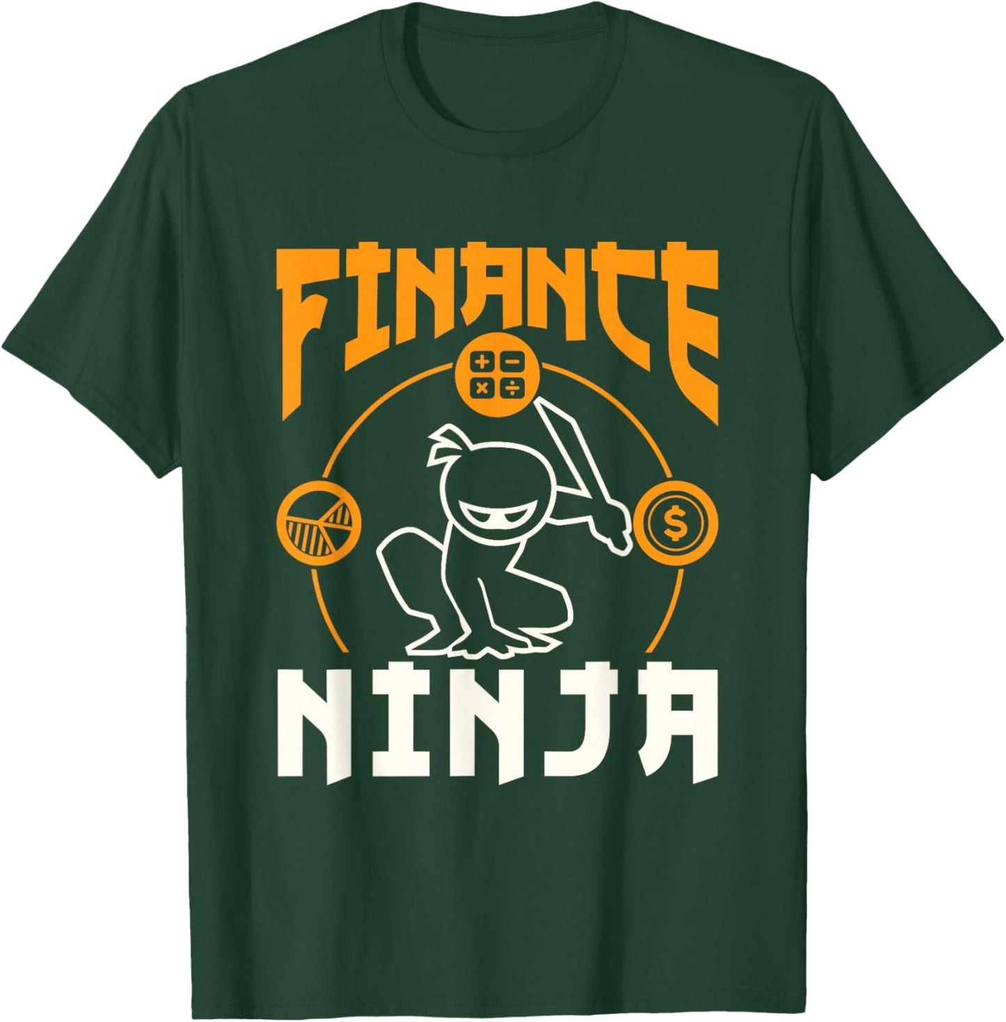 Finance Ninja Manager Director CFO Accountant Accounting T-Shirt - T-Shirt | Forest