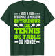 Funny Ping Pong Coach Tennis Coach , Black, S T-Shirt - T-Shirt | Forest
