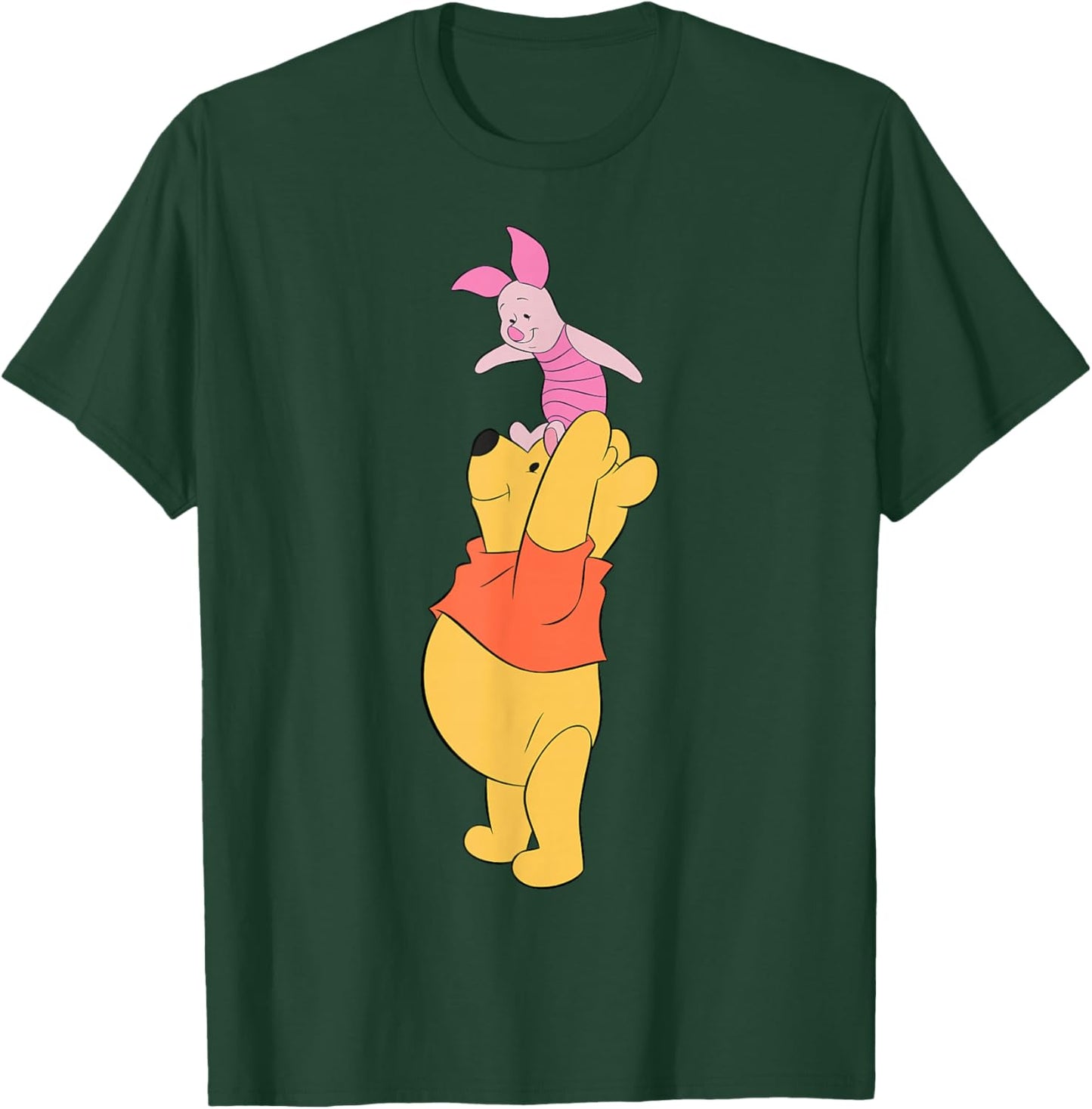 Disney Winnie The Pooh & Piglet True Friends Portrait T-Shirt - T-Shirt | Forest