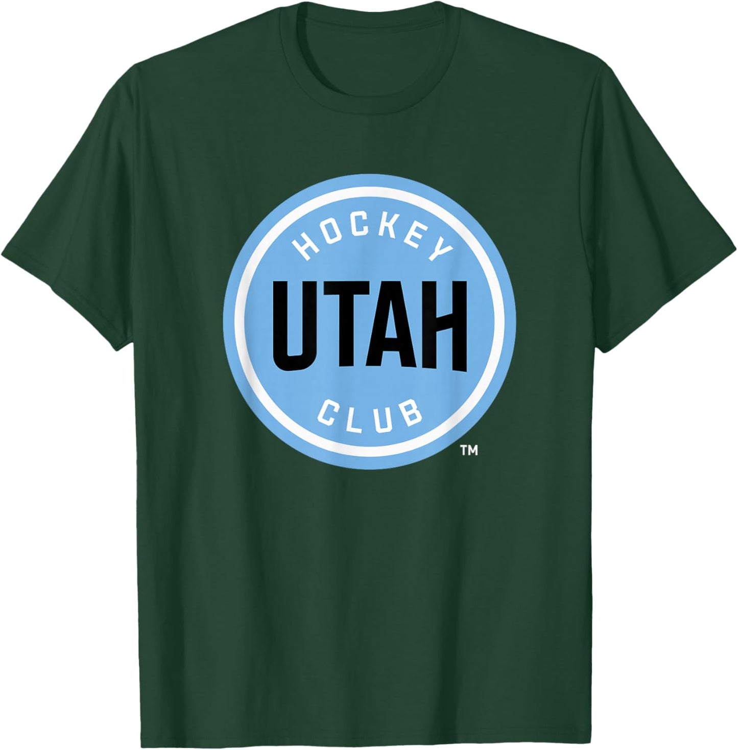 Utah Hockey Club Icon Dark Heather Officially Licensed T-Shirt - T-Shirt | Forest