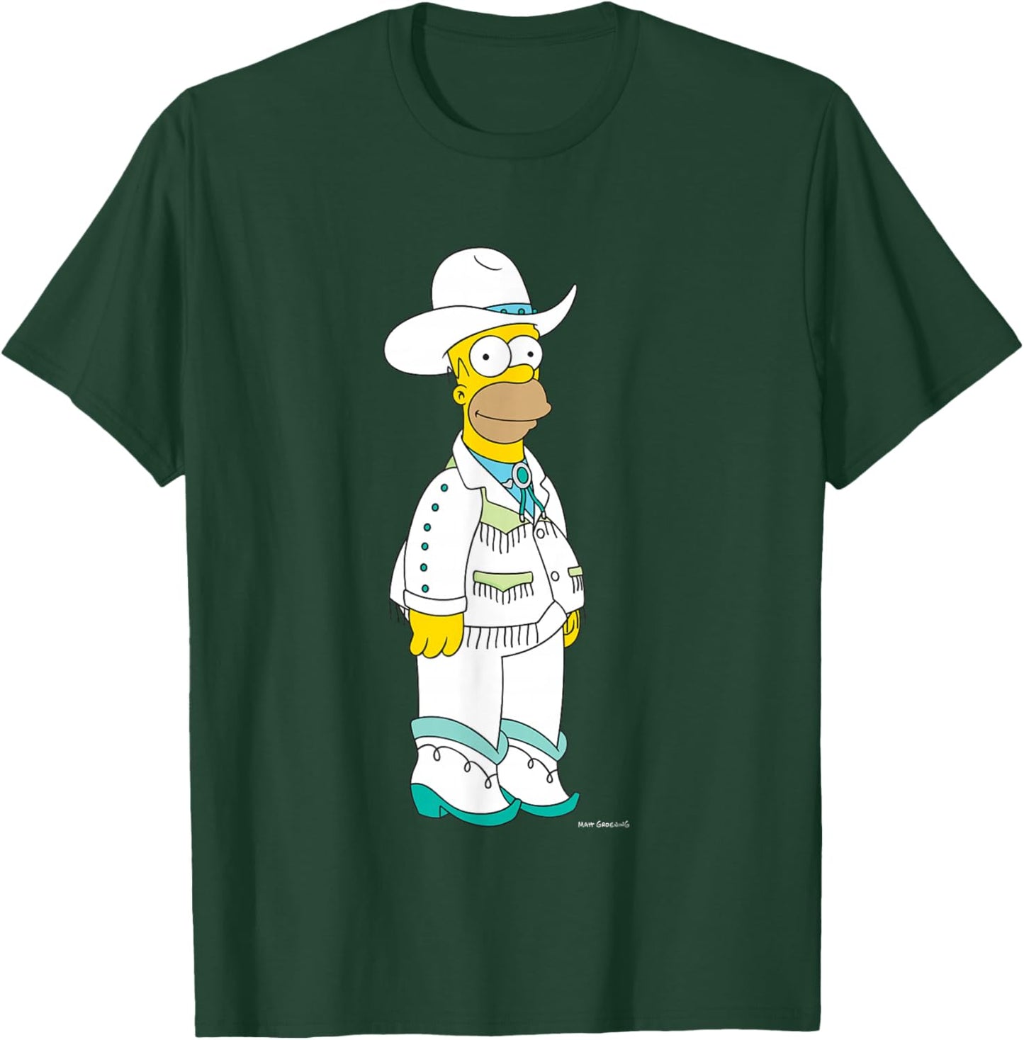 The Simpsons Country Star Homer Simpson T-Shirt - T-Shirt | Forest
