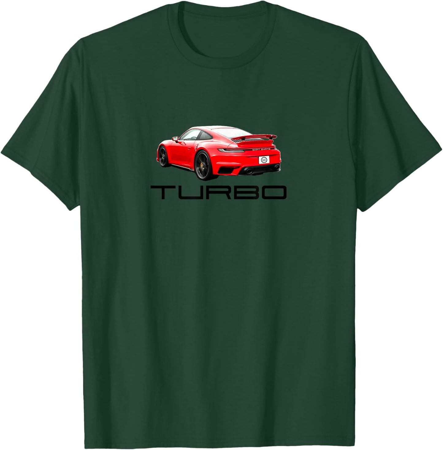 Everyday Supercar – 992 Turbo S (911) Inspired T-Shirt - T-Shirt | Forest