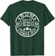 Rum goes in wisdom comes out Funny Drinking T-Shirt - T-Shirt | Forest