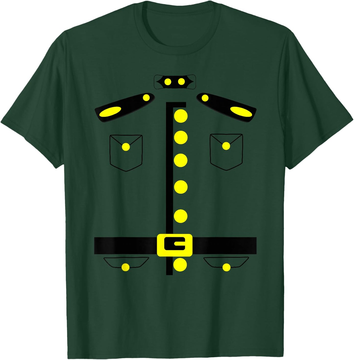 Royal Canadian Mountie Costume Canada Police RCMP T-Shirt - T-Shirt | Forest