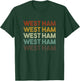 Retro West Ham London T-Shirt - T-Shirt | Forest