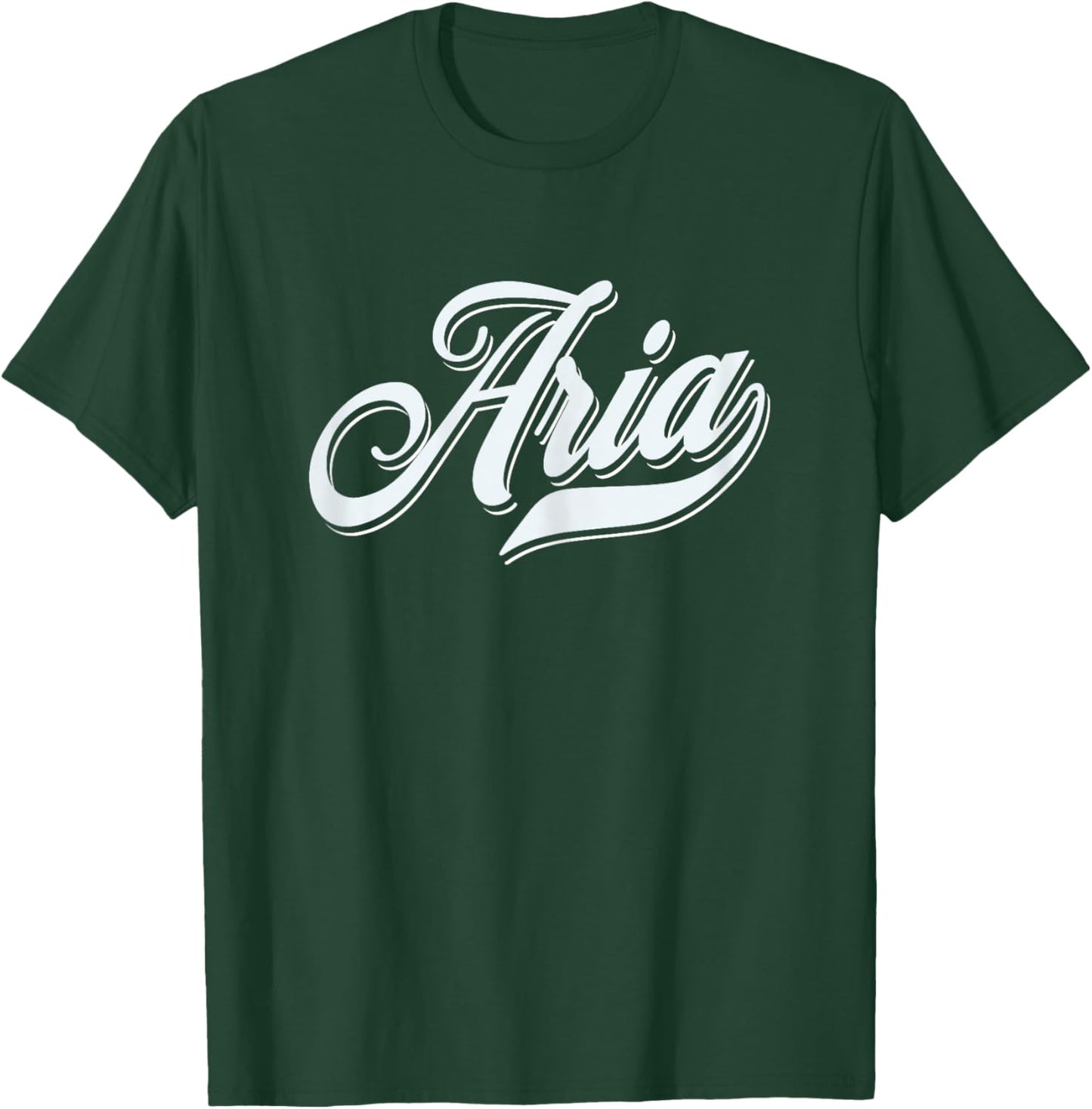 Femme Filles Idée Cadeau drôle Humour prénom pour Aria T-Shirt - T-Shirt | Forest