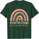 Mental-Health Matters End The Stigma Rainbow Boho T-Shirt - T-Shirt | Forest