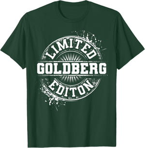 GOLDBERG Funny Surname Family Tree Birthday Reunion Gift T-Shirt - T-Shirt | Forest