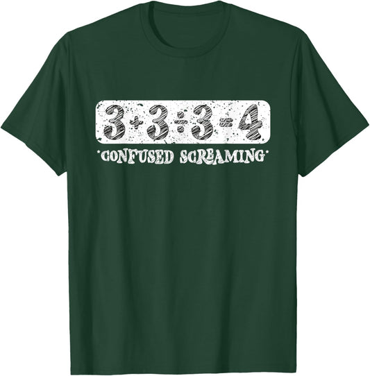 Addition Division Subtraction Equals T-Shirt - T-Shirt | Forest