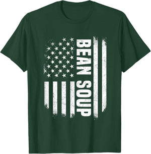 American Flag Bean Soup Outfit Dry Beans Mix USA T-Shirt - T-Shirt | Forest