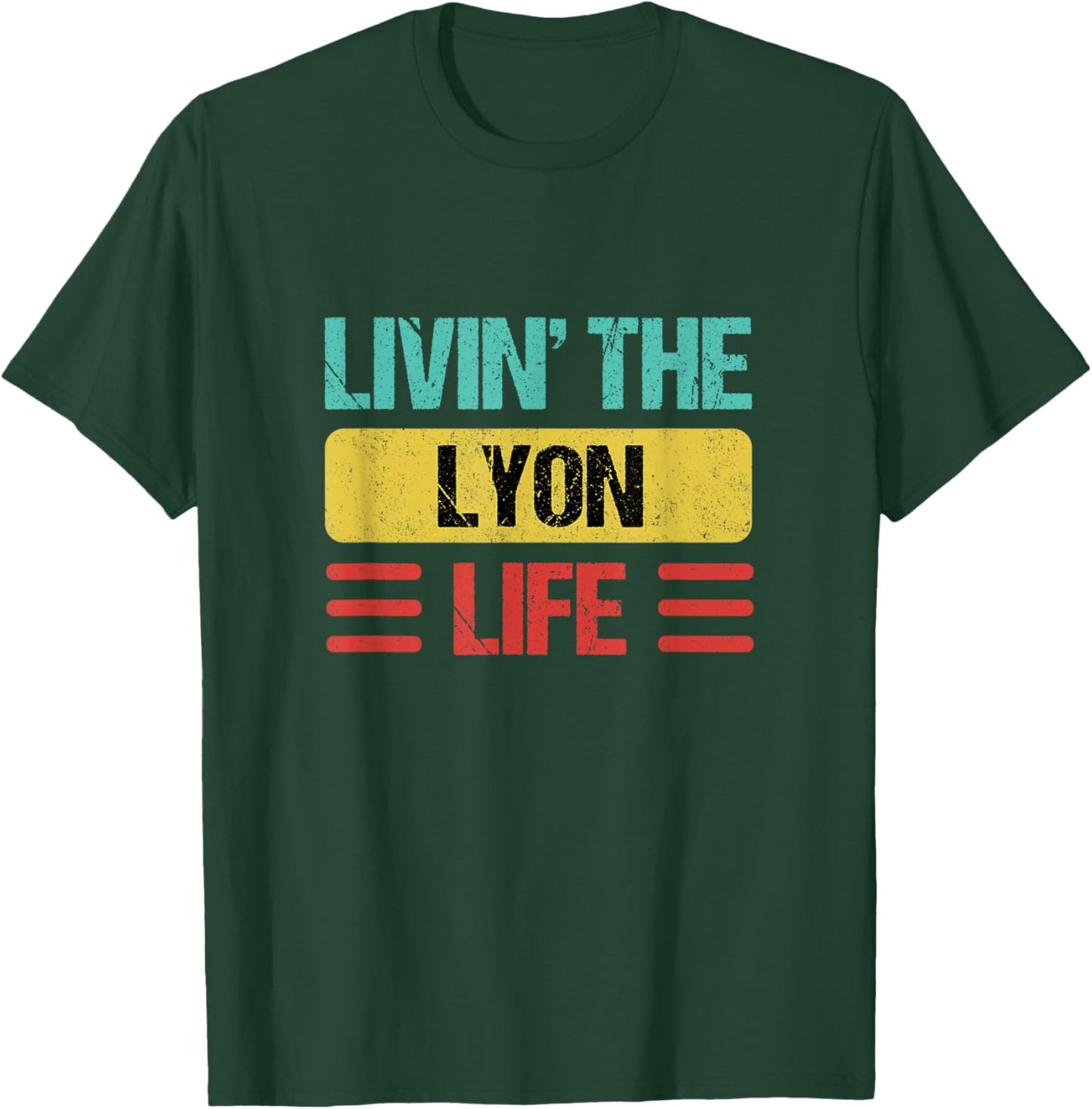 Lyon France T-Shirt - T-Shirt | Forest