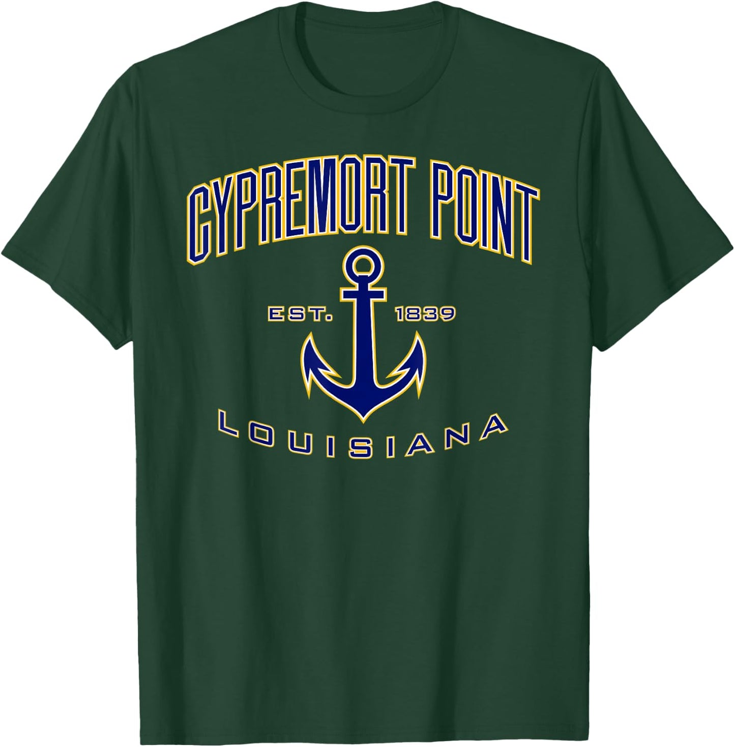 Cypremort Point LA T-Shirt - T-Shirt | Forest