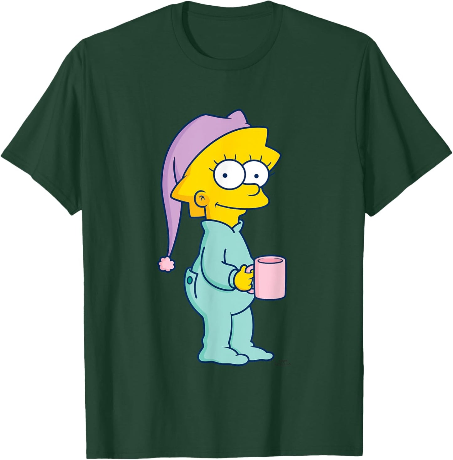 The Simpsons Baby Lisa Ready For Bed T-Shirt - T-Shirt | Forest
