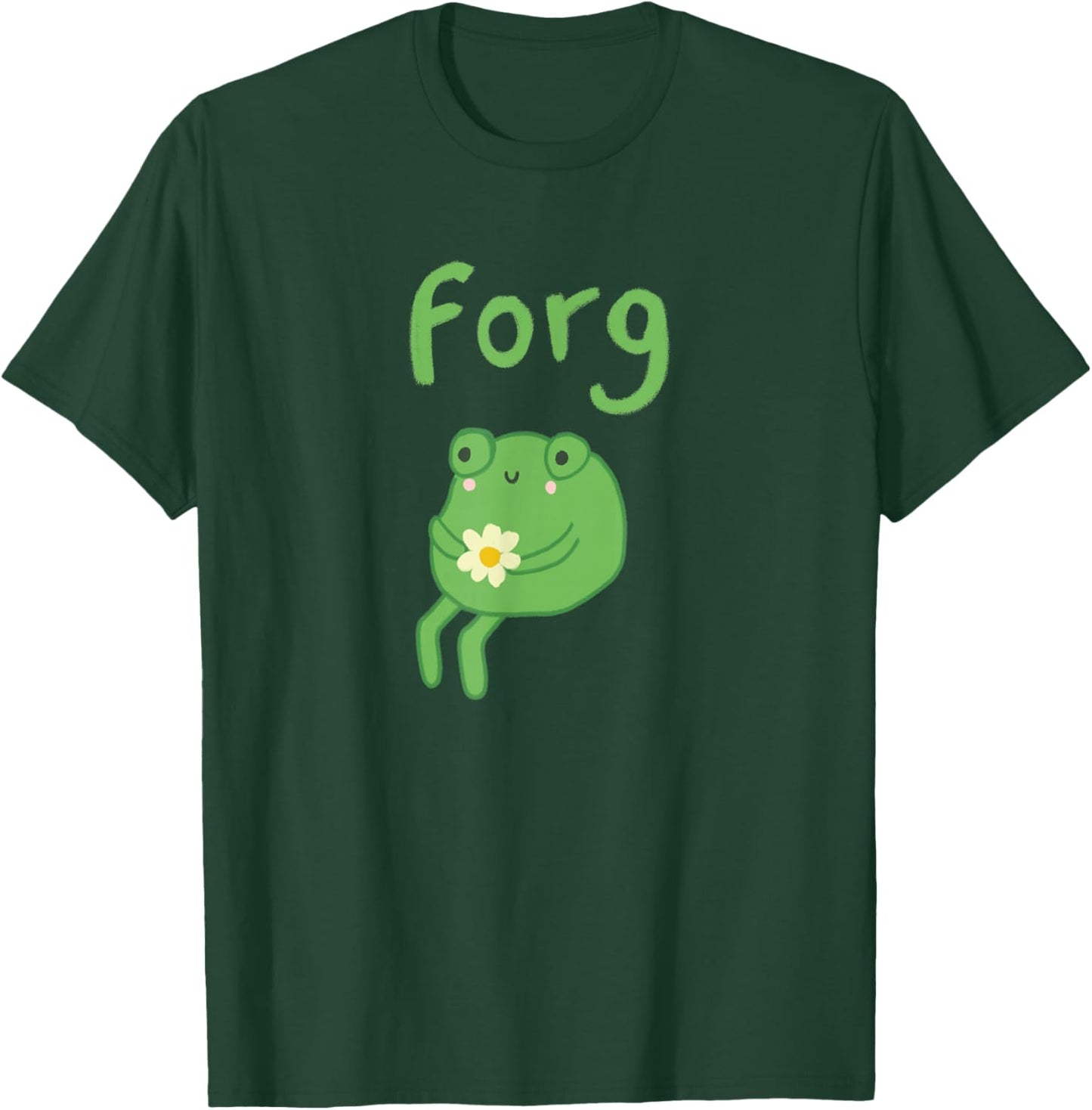 Frog Cake Meme Cute Aesthetic Forg T-Shirt - T-Shirt | Forest
