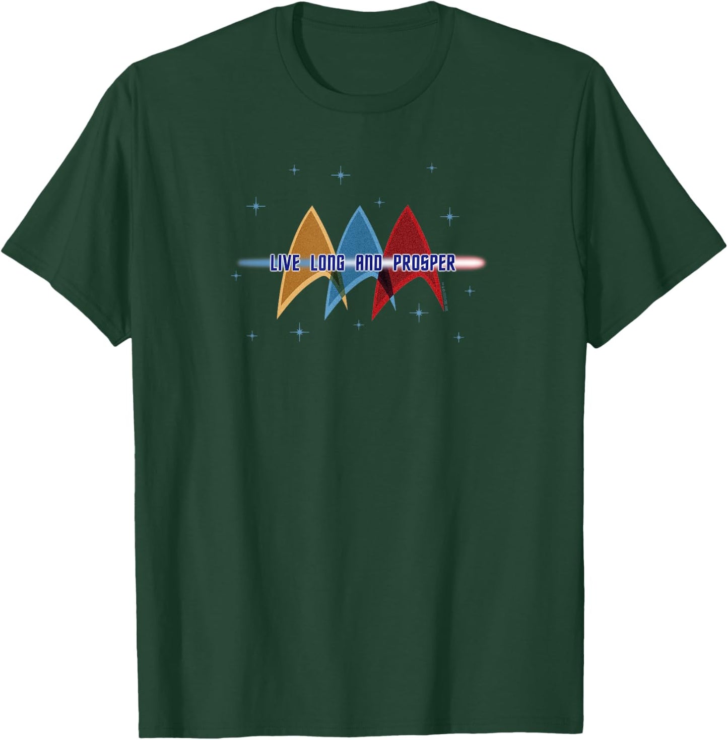 Star Trek: The Original Series Live Long and Prosper Deltas T-Shirt - T-Shirt | Forest