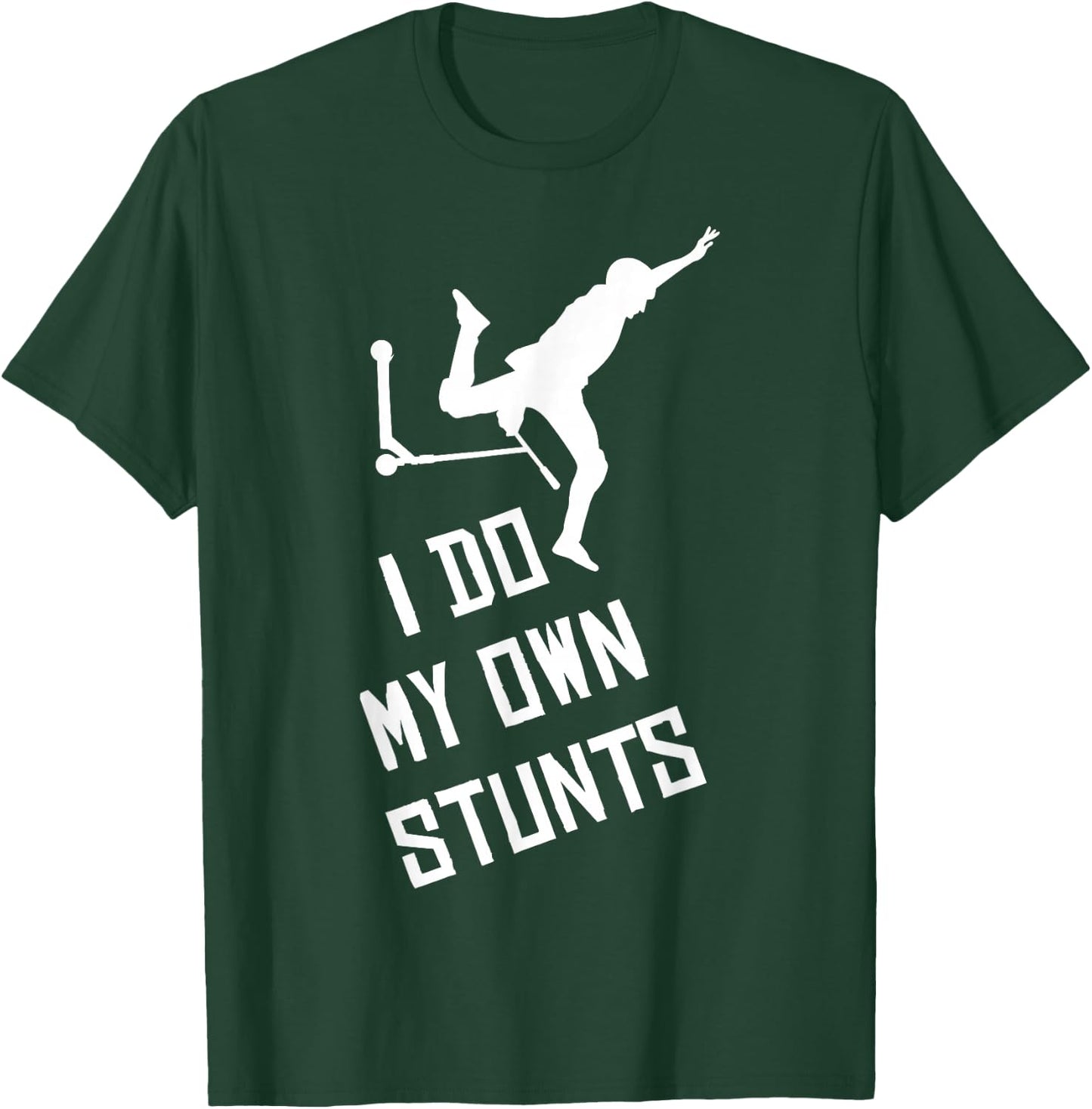 Scooter Stunt Saying Gift Children and Boys T-Shirt - T-Shirt | Forest