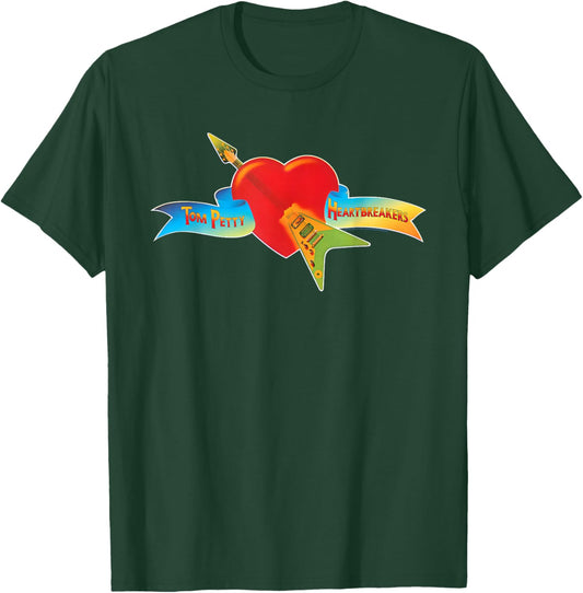 Tom Petty and the Heartbreakers Classic Logo T-Shirt - T-Shirt | Forest