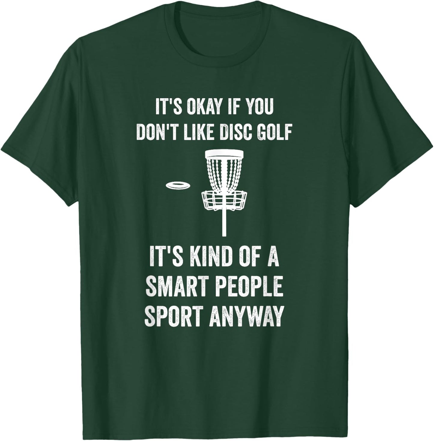 Funny Disc Golf Men Woman Kids T-Shirt - T-Shirt | Forest